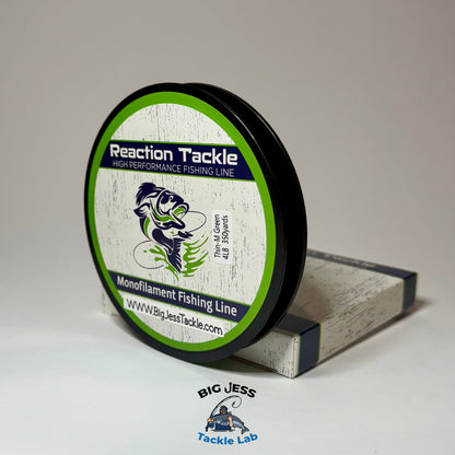 Reaction Tackle High Vis Green Monofilament Fishing Line 350-yard Spools