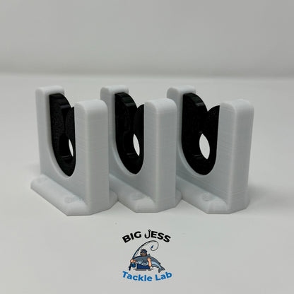 Big Jess's LockJaw Rod Holder™ White/Black