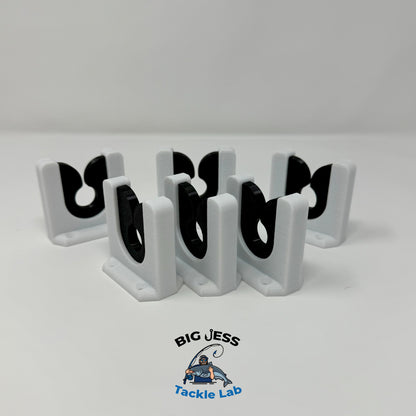 Big Jess's LockJaw Rod Holder™ White/Black